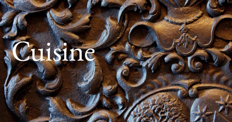 Classification de la Blanche Maison : cuisine