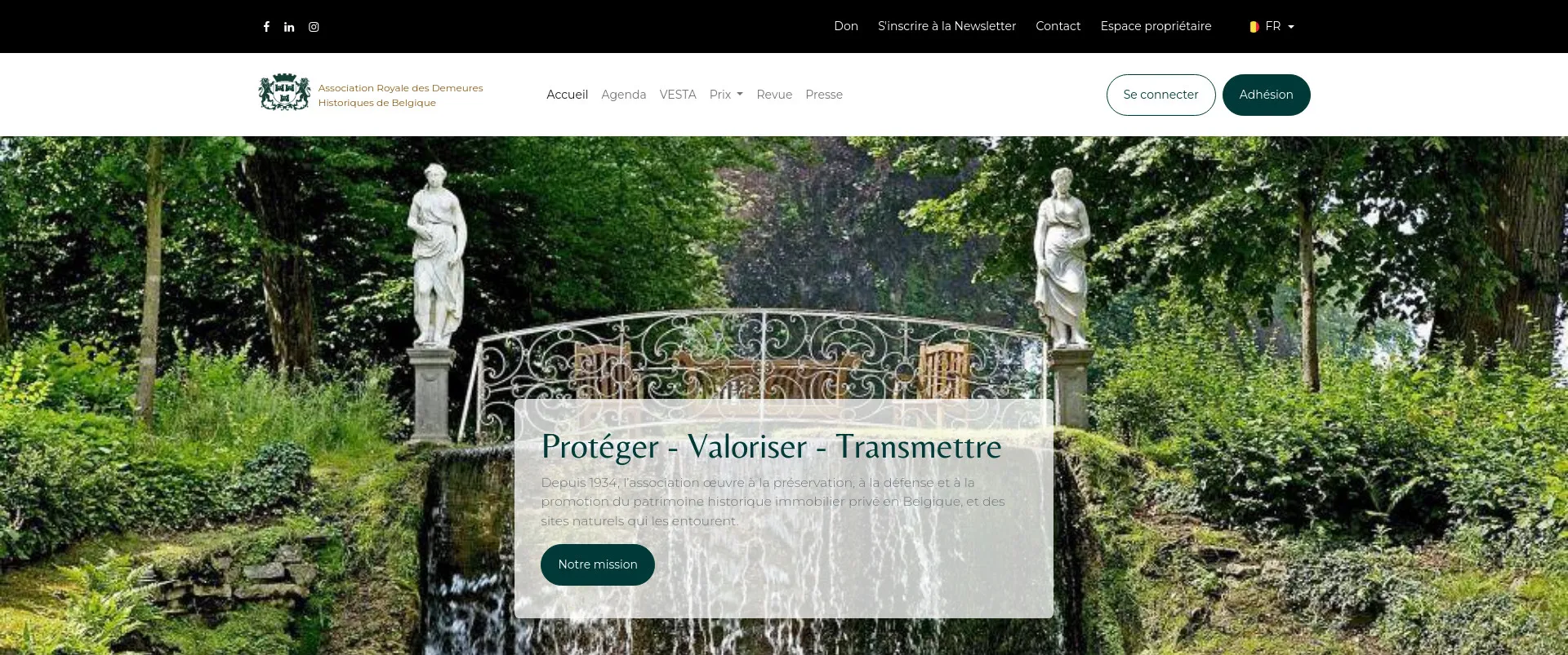 Association Royale des Demeures Historiques et Jardins de Belgique
